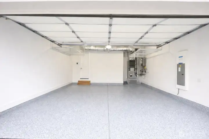 2-Car Garage w/ Epoxy Floor