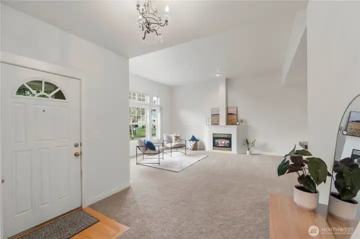 Brand new carpet and paint throughout