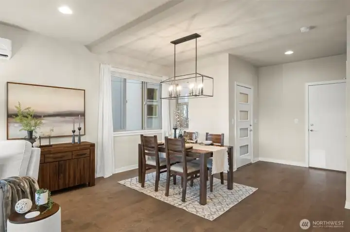 Entry and Dining Room