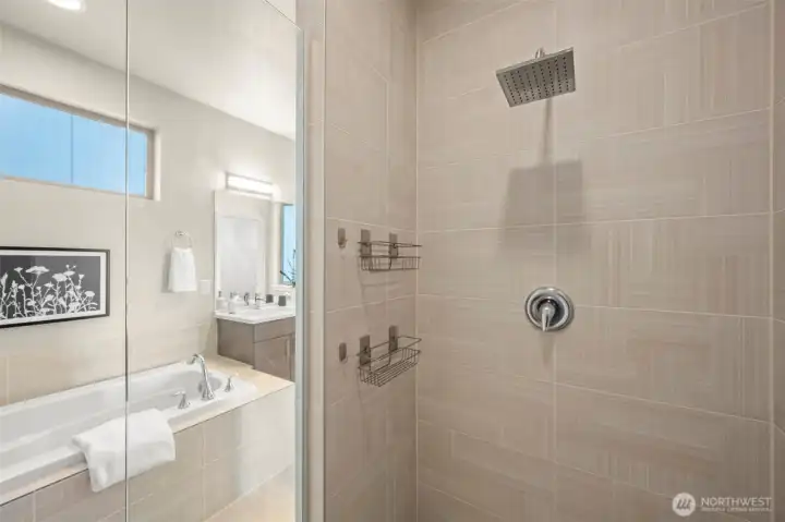 Sleek Walk in Shower