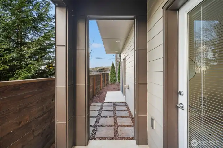 Covered Patio on the Lower Level