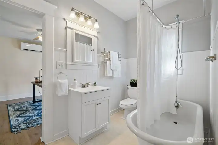 .. . and fixtures on the other.