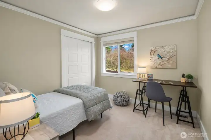 Bedroom #4 or would make a great study!