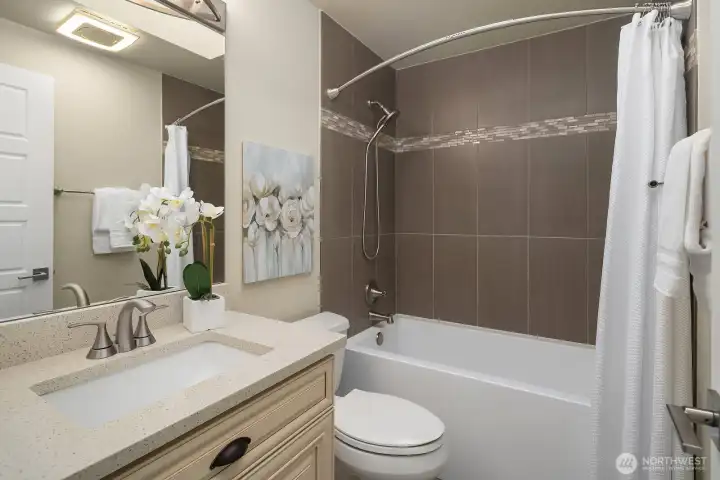 Bathroom serving bedrooms (other than Primary).