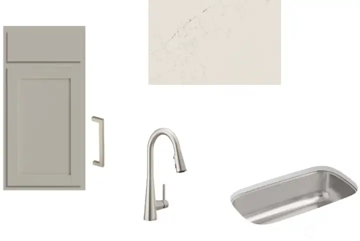 Kitchen colors, not of actual home