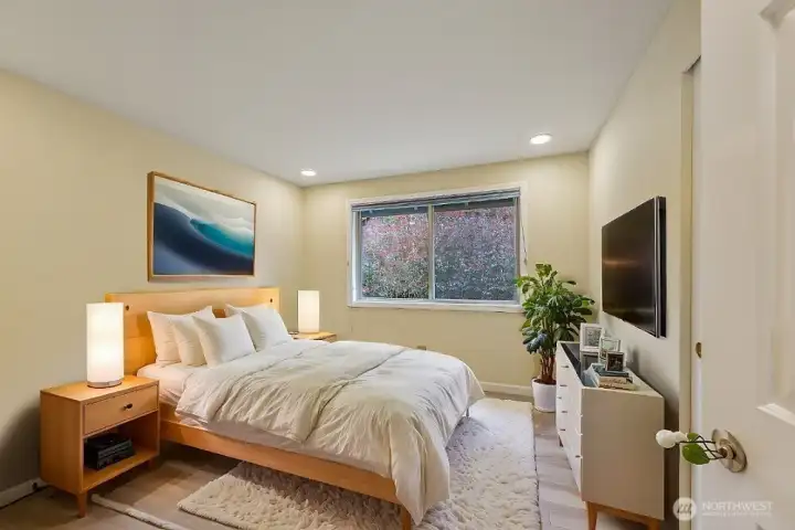 Guest bedroom #2 - virtually staged.