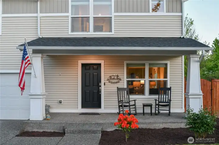 Coffee-sipping, front-porch sitting! Coffee-sipping, front-porch sitting!