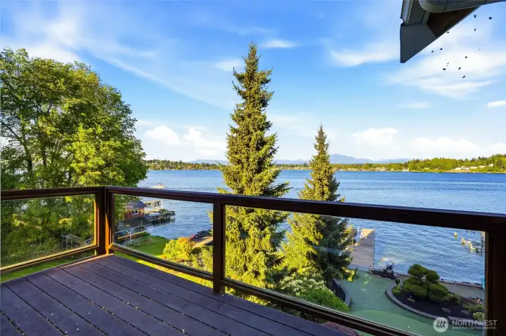 Private deck off primary suite.