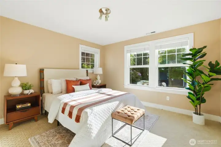 Third bedroom upstairs.