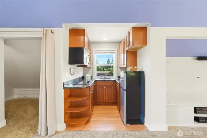 Apartment kitchen.