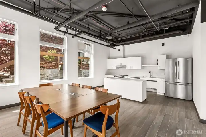 Modern functional community room Modern functional community room
