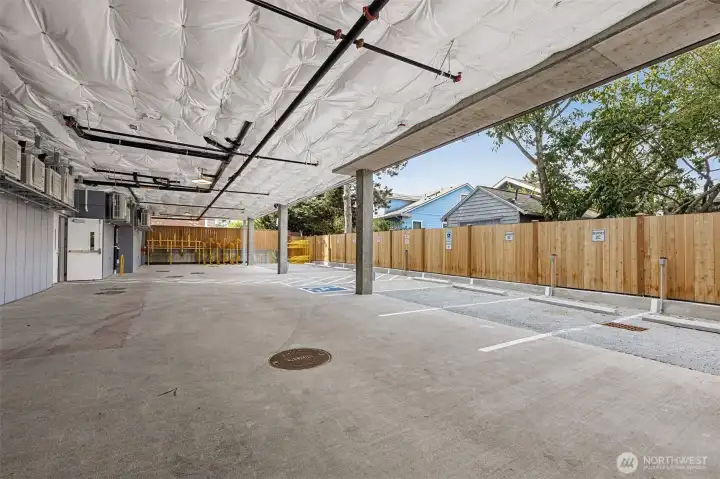 Parking and EV charger parking available for purchase Parking and EV charger parking available for purchase
