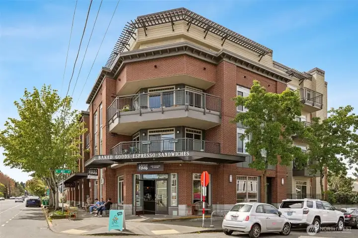 Get your morning coffee and sweet treats and more at local cafes down the block Get your morning coffee and sweet treats and more at local cafes down the block