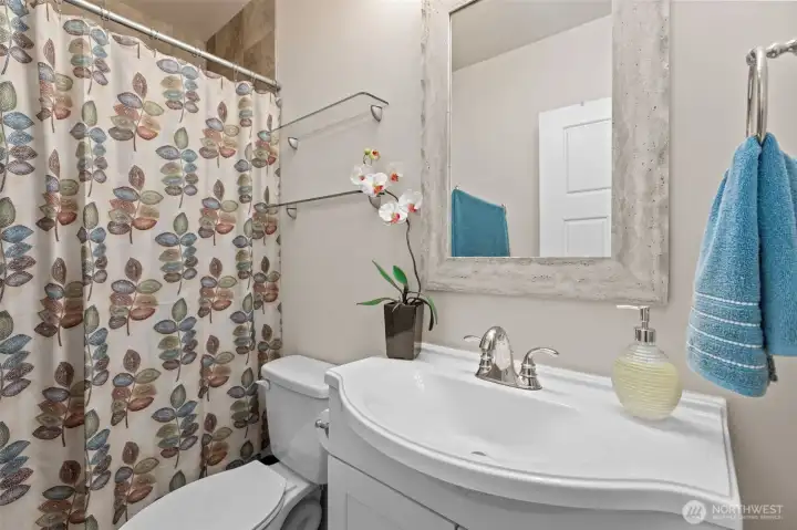 Upstairs bathroom