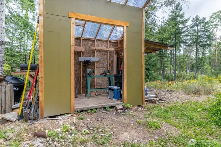 A detached workshop provides space for hobbies, projects, storage, or creating something new.