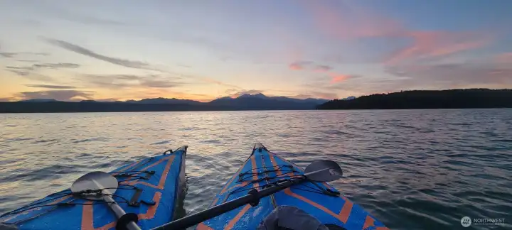 Trade traffic for tide charts and evening paddles.