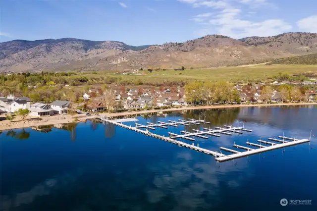 New Veranda Beach Marina.  Finest Marina on Lake Osoyoos