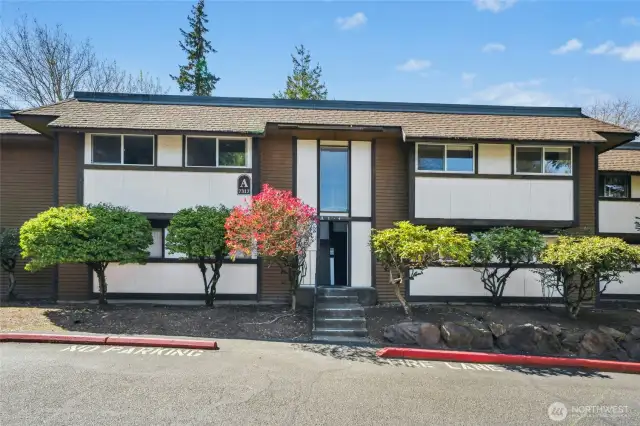 Beautifully renovated top-floor 2-bedroom, 1-bath condo blends modern upgrades with everyday convenience in a vibrant community featuring a pool.