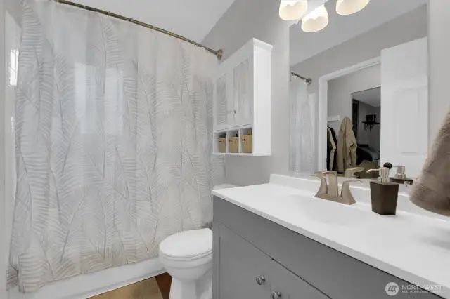 Updated bathroom