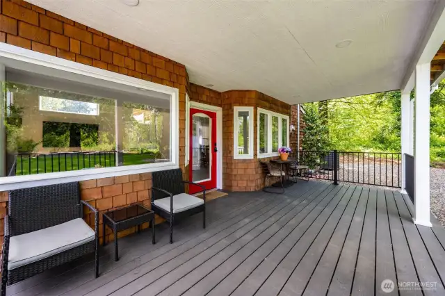 Trex decking.