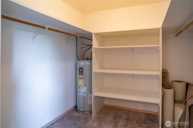 Large walk in closet