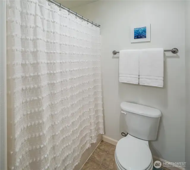 Secondary bathroom