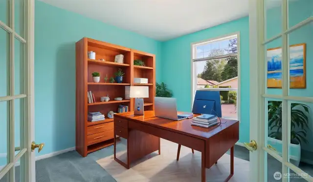 Den - Virtually Staged
