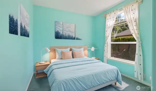 Bedroom #2 - Virtually Staged