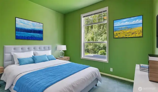 Bedroom #3 - Virtually Staged