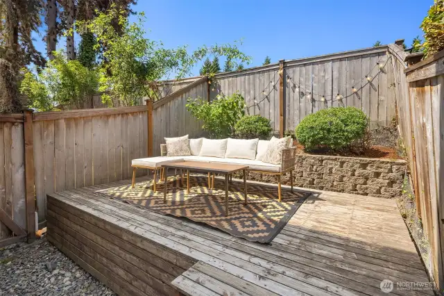 private deck