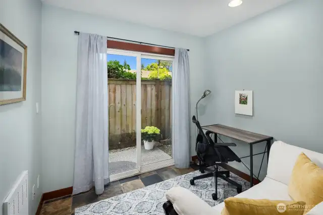 lower level bedroom