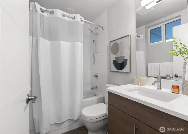 Full bathroom upstairs