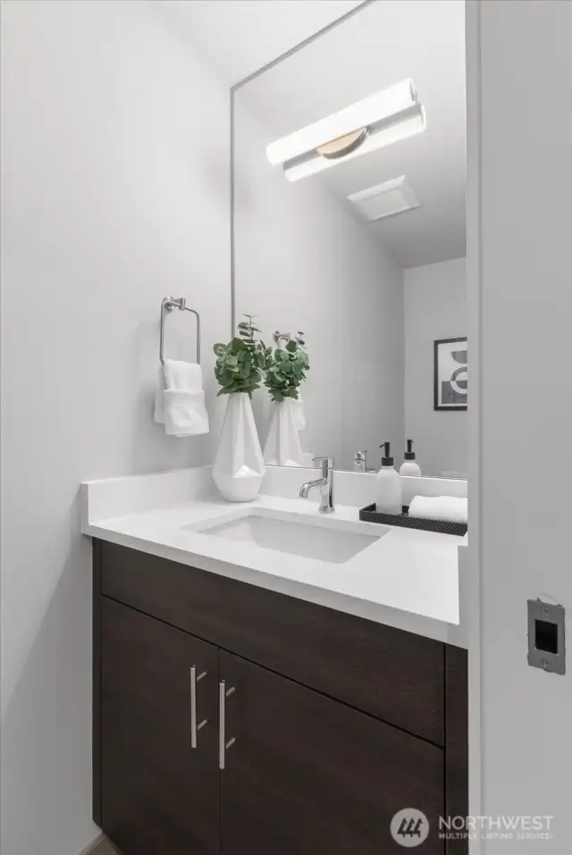 Half bath in basement