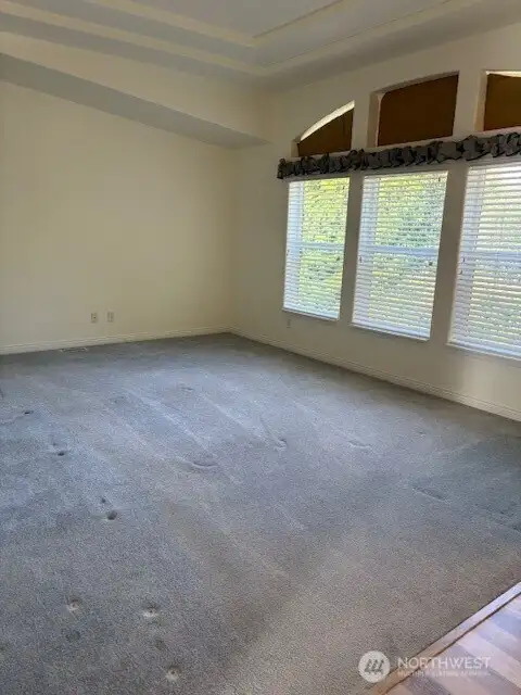 Front room emptied