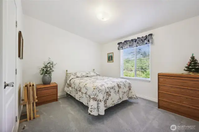 Guest Bedroom to the left of the Shared Bath.