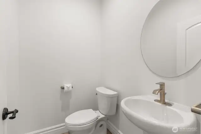 Main Floor half bath