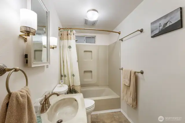 Bath on main floor