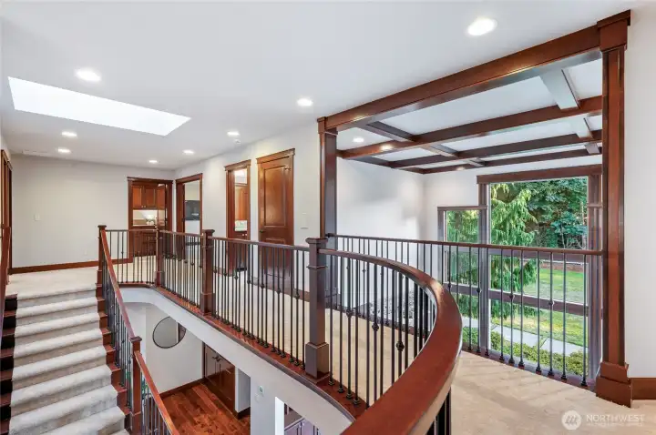 Breezeway on upper level