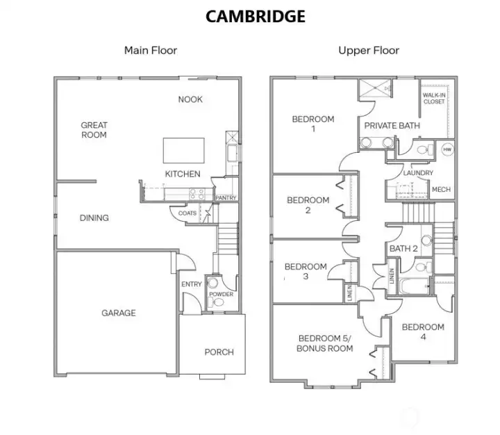 Cambridge Marketing Floor Plan