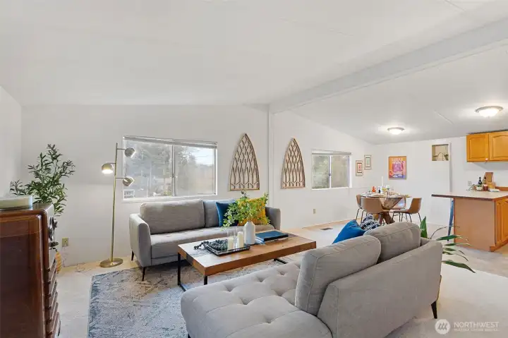 Move in ready, new plush carpet.