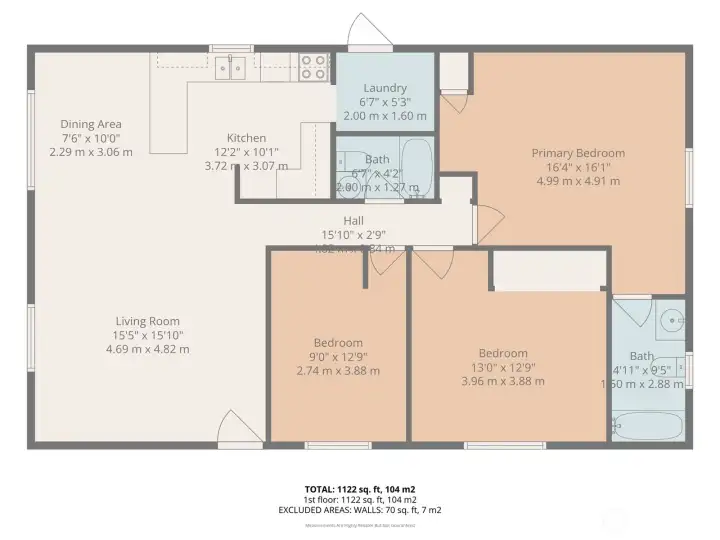 Floorplan for Southern home