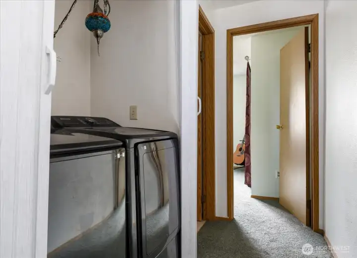 Laundry area in upstairs