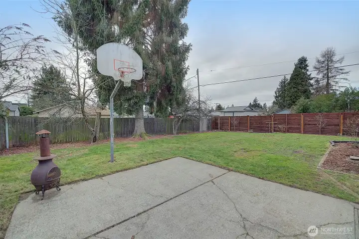 Nice space for outdoor activities