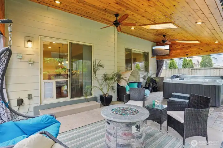 Year round outdoor living space!