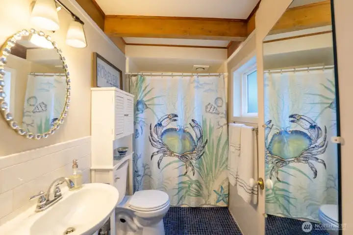 Secondary bath in main home Secondary bath in main home
