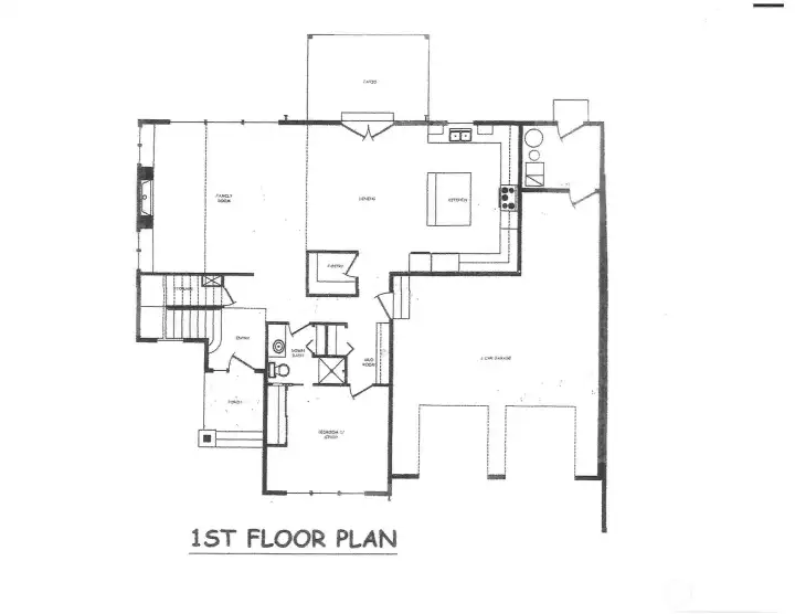 Main level floorplan.     Easy living townhome, on just 2 levels.