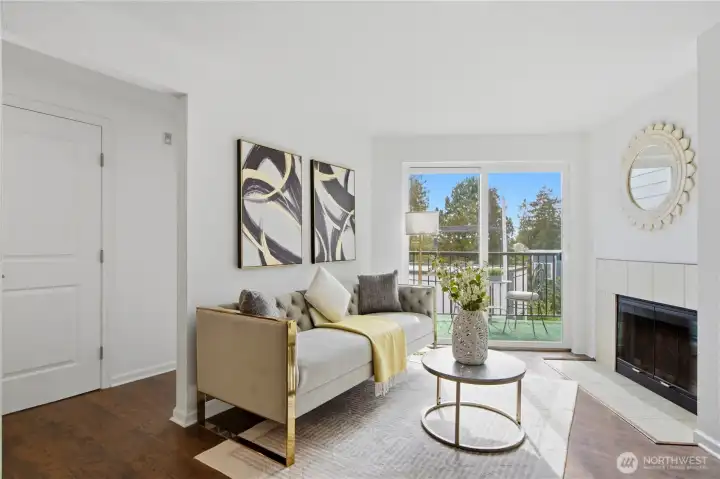 Enjoy soaking in natural sunlight