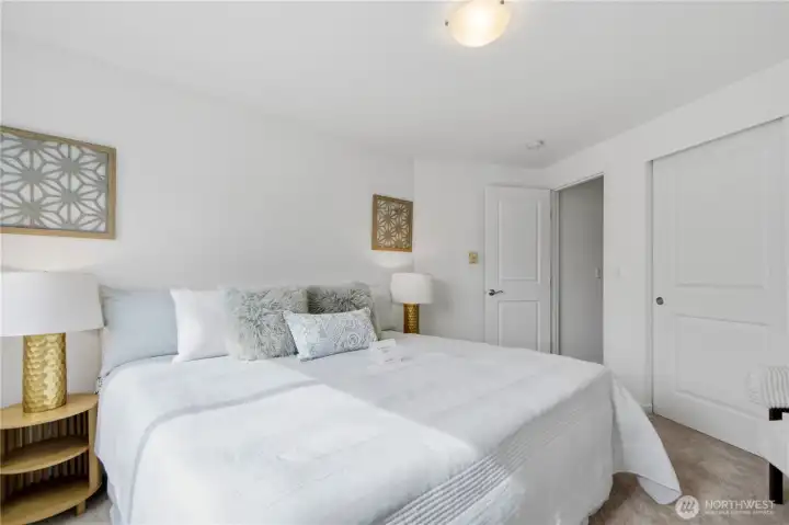 light-filled space with large windows