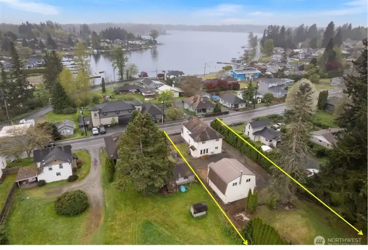 Exceptional opportunity for up to 12 townhomes with a mixed-use component in downtown Lake Stevens.