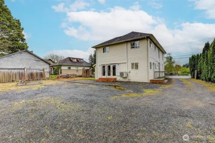 Rear of Property